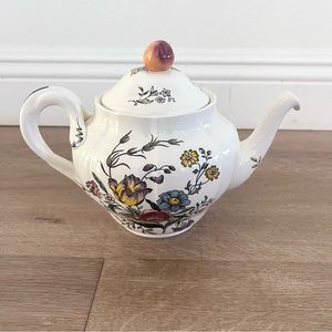 Antique 1891-1900 Copenhagen Spode England Gainsborough Teapot & Lid - Mint Rare